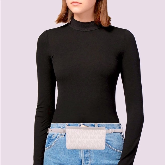 MICHAEL KORS Monogram Belt Bag - Picture 1 of 11